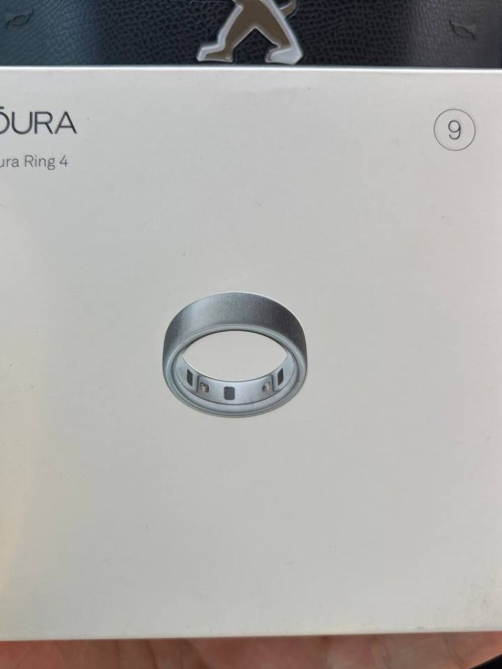 Oura Ring 4 Brushed Silver Size 9 NEW